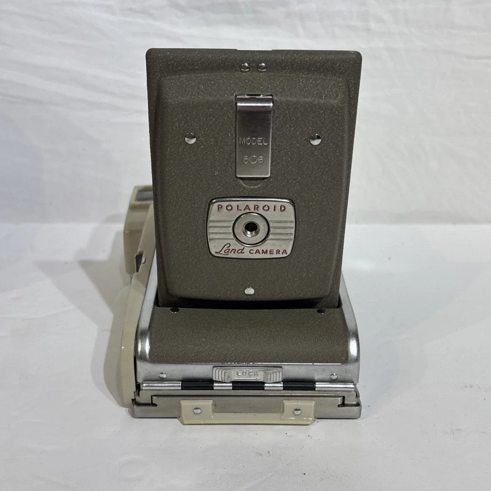 Polaroid Land Camera Model 80 B Antique Vintage Case Extras 80B Light  Reducer